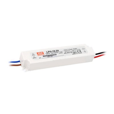 Meanwell High Reliability LPH-18-24 Constant Voltage 18W 24V LED Driver