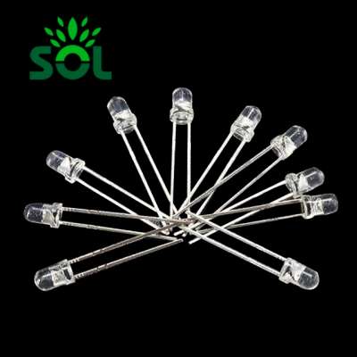 Manufacturers 30 Degree Round 5mm 4700 MCD Red DIP LED Diode