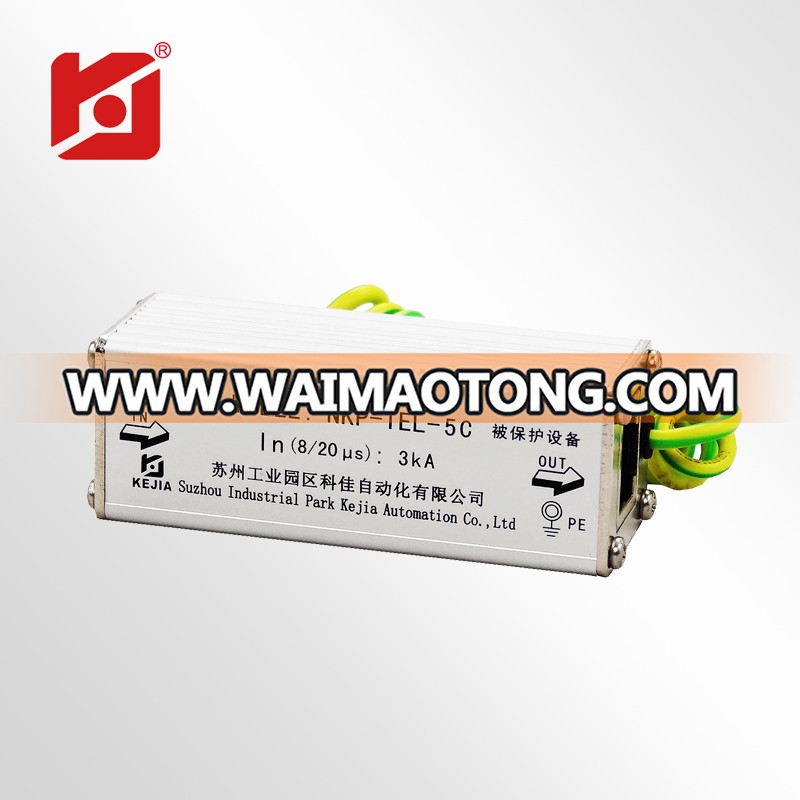 RJ45 Surge Protector for CAT5/CAT6 Ethernet Surge Protection